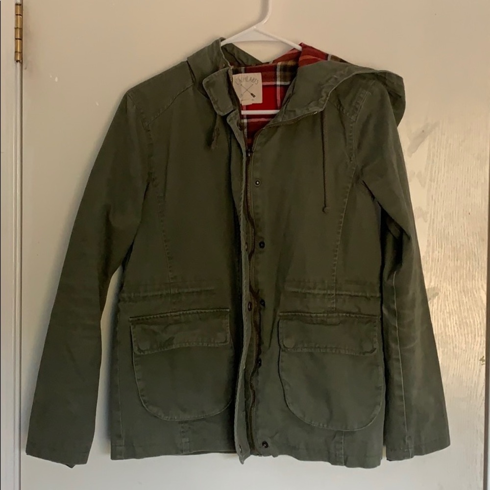 Army green jacket